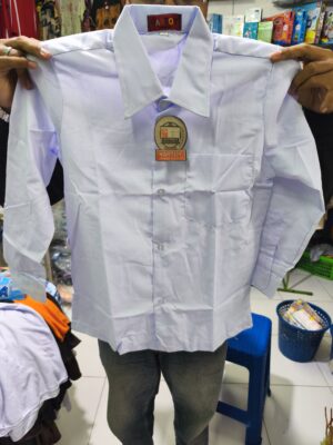 Kemeja Lengan Panjang Putih SD